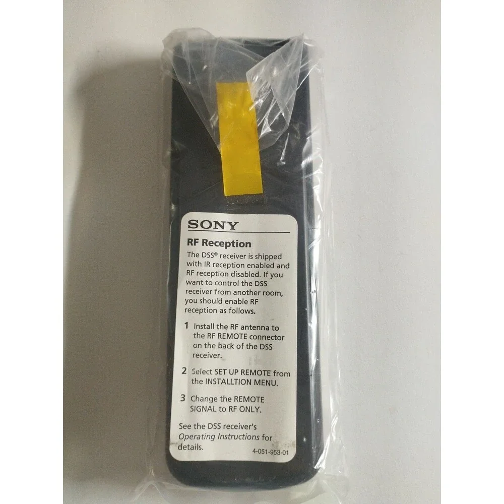 SONY RM-Y130 SATELLITE RECEIVER  REMOTE CONTROL - New in Package